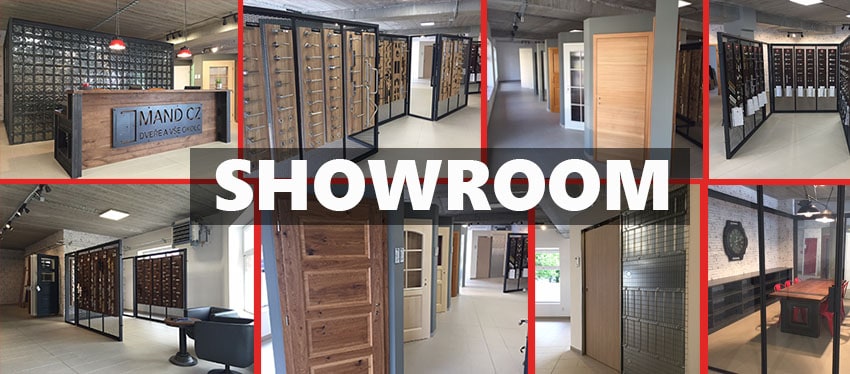 Showroom - Praha - dřevěné dveře