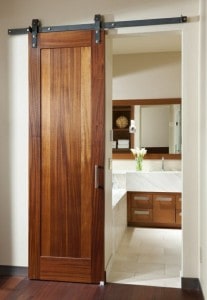 dřevěné posuvné dveře 1